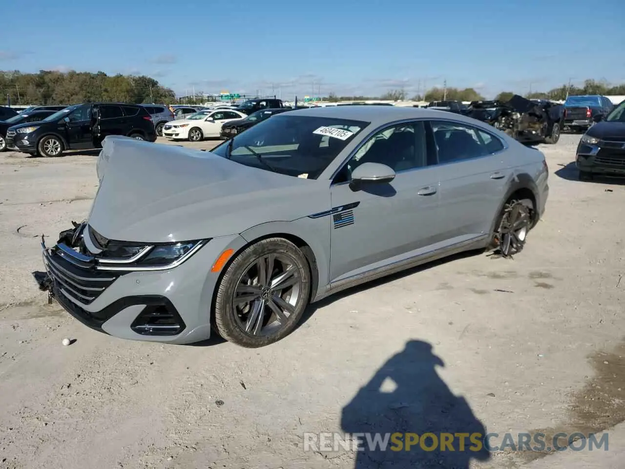 1 Photograph of a damaged car WVWSR7ANXNE011678 VOLKSWAGEN ARTEON 2022
