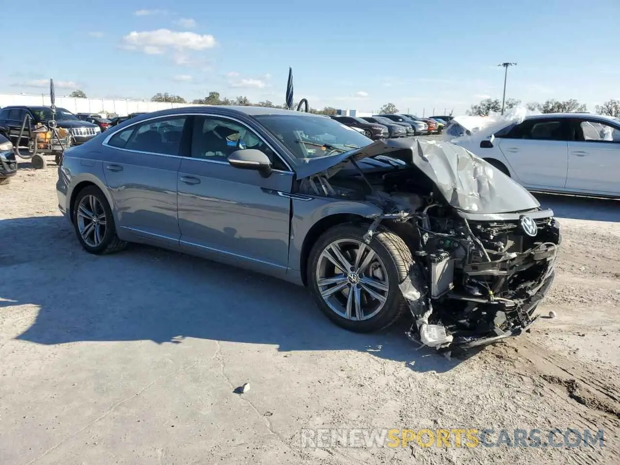 4 Photograph of a damaged car WVWSR7ANXNE011678 VOLKSWAGEN ARTEON 2022