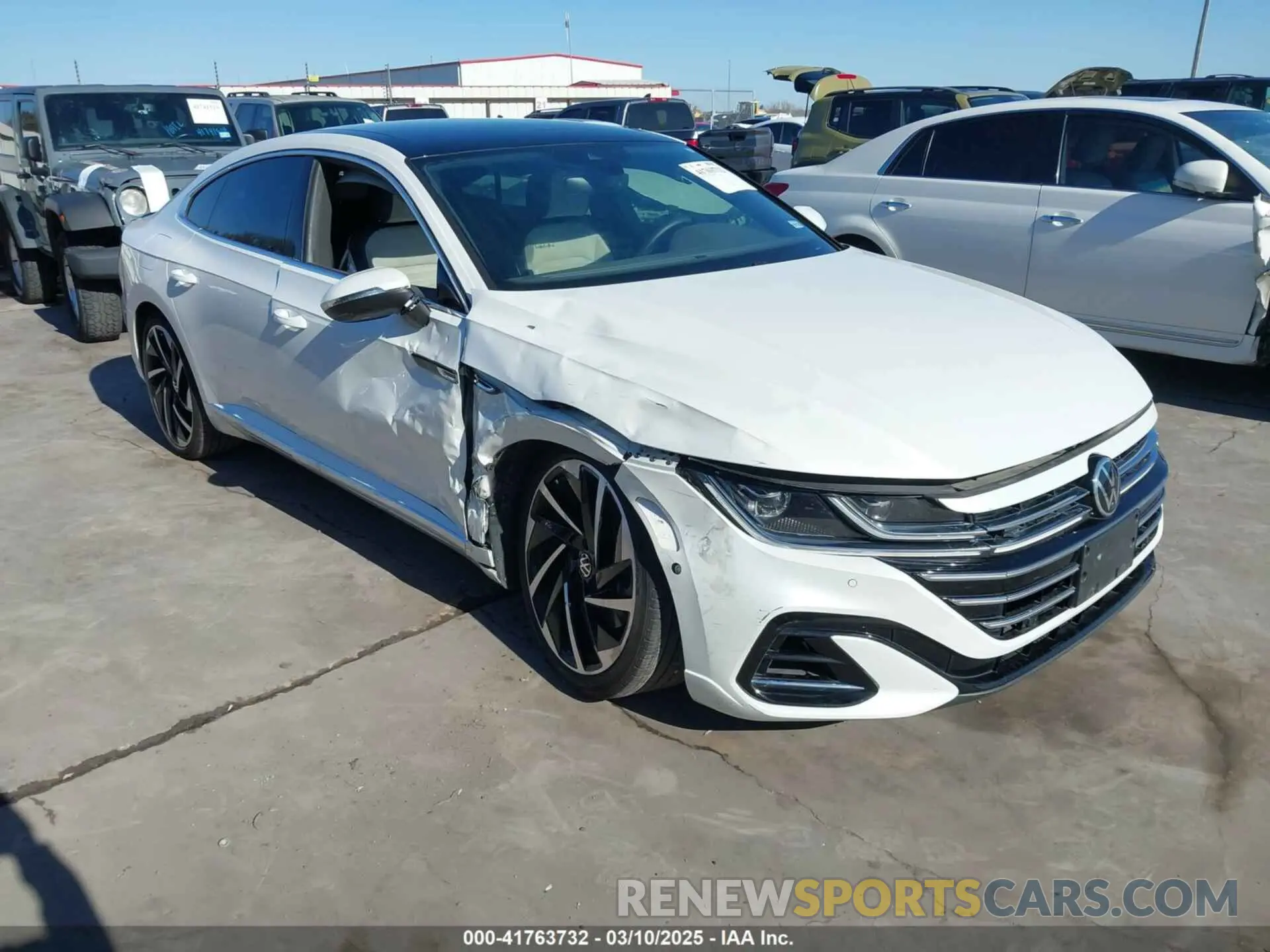 1 Photograph of a damaged car WVWTR7AN8PE003750 VOLKSWAGEN ARTEON 2023