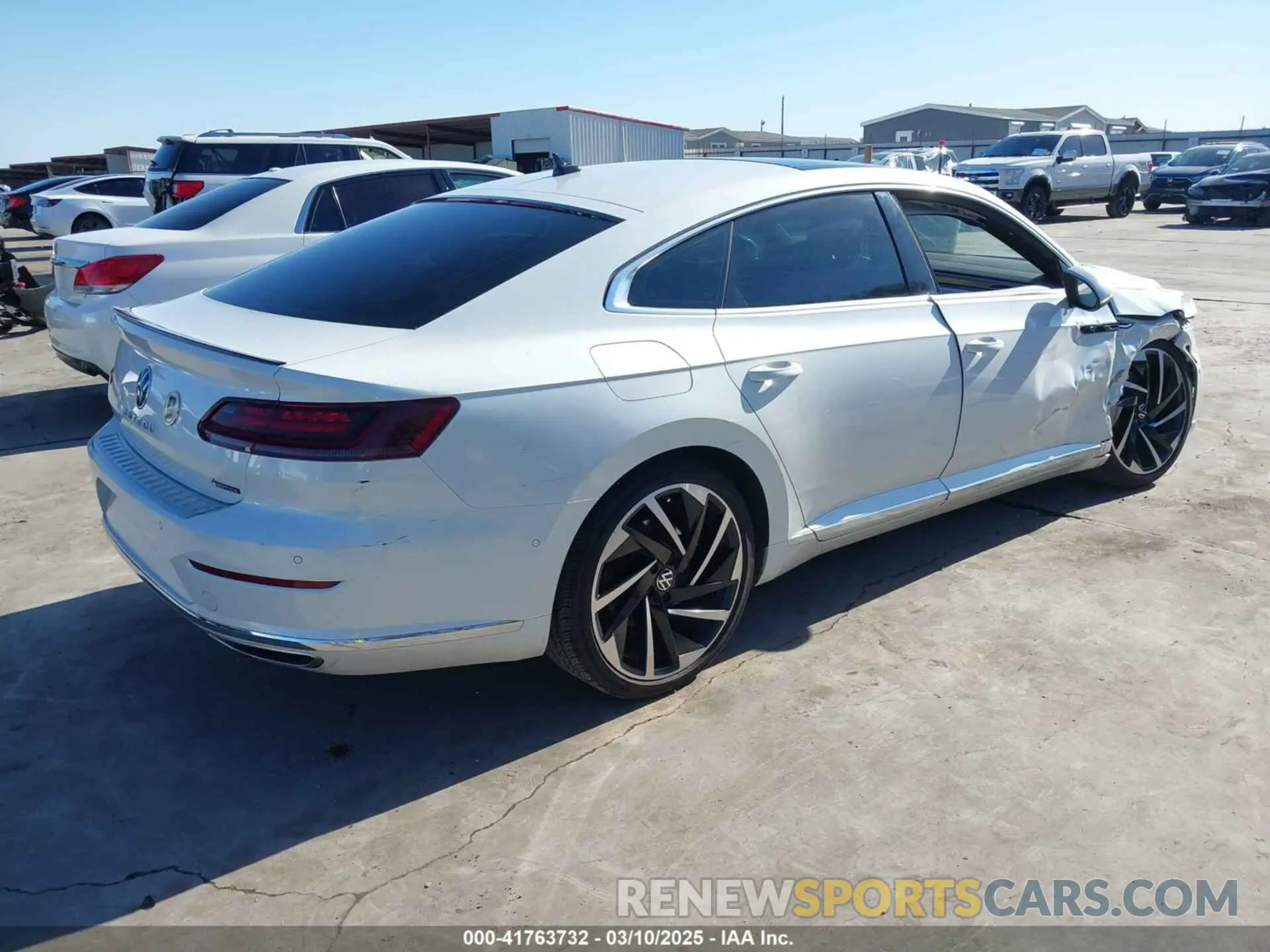 4 Photograph of a damaged car WVWTR7AN8PE003750 VOLKSWAGEN ARTEON 2023