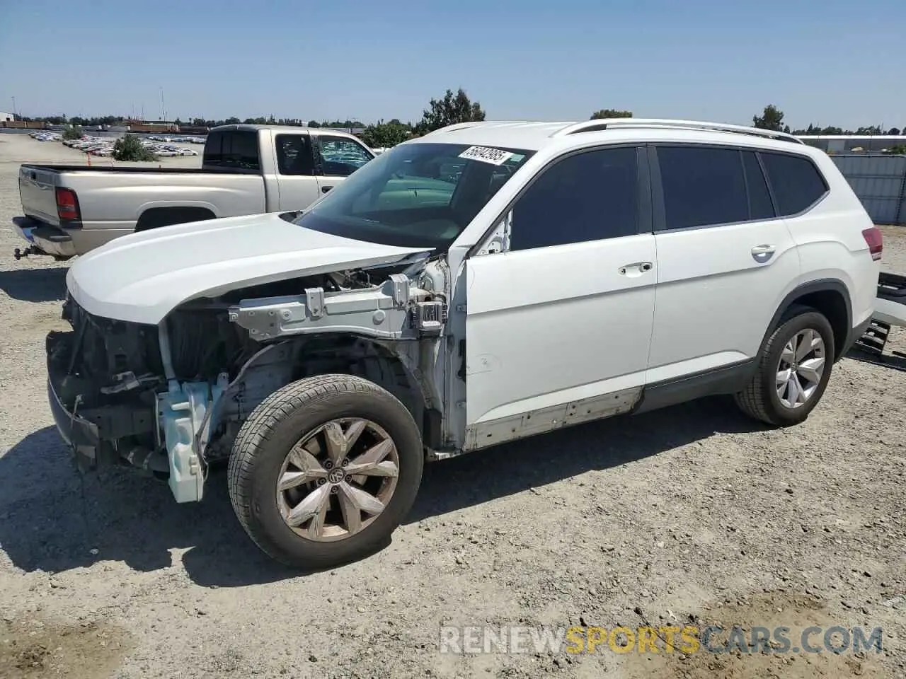 1 Photograph of a damaged car 1V2AP2CA8KC539269 VOLKSWAGEN ATLAS 2019