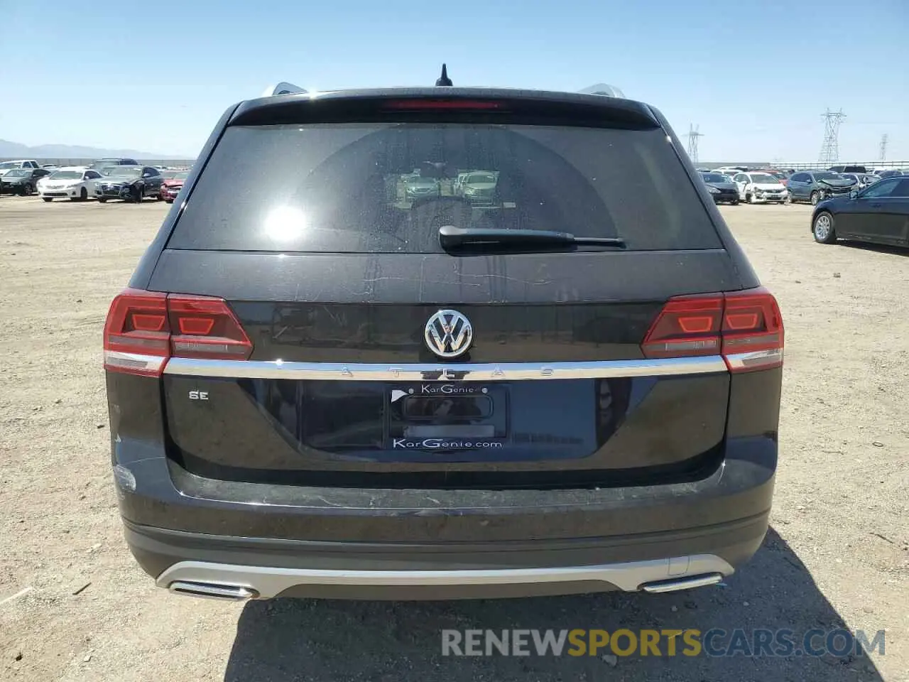 6 Photograph of a damaged car 1V2DP2CA1KC590593 VOLKSWAGEN ATLAS 2019
