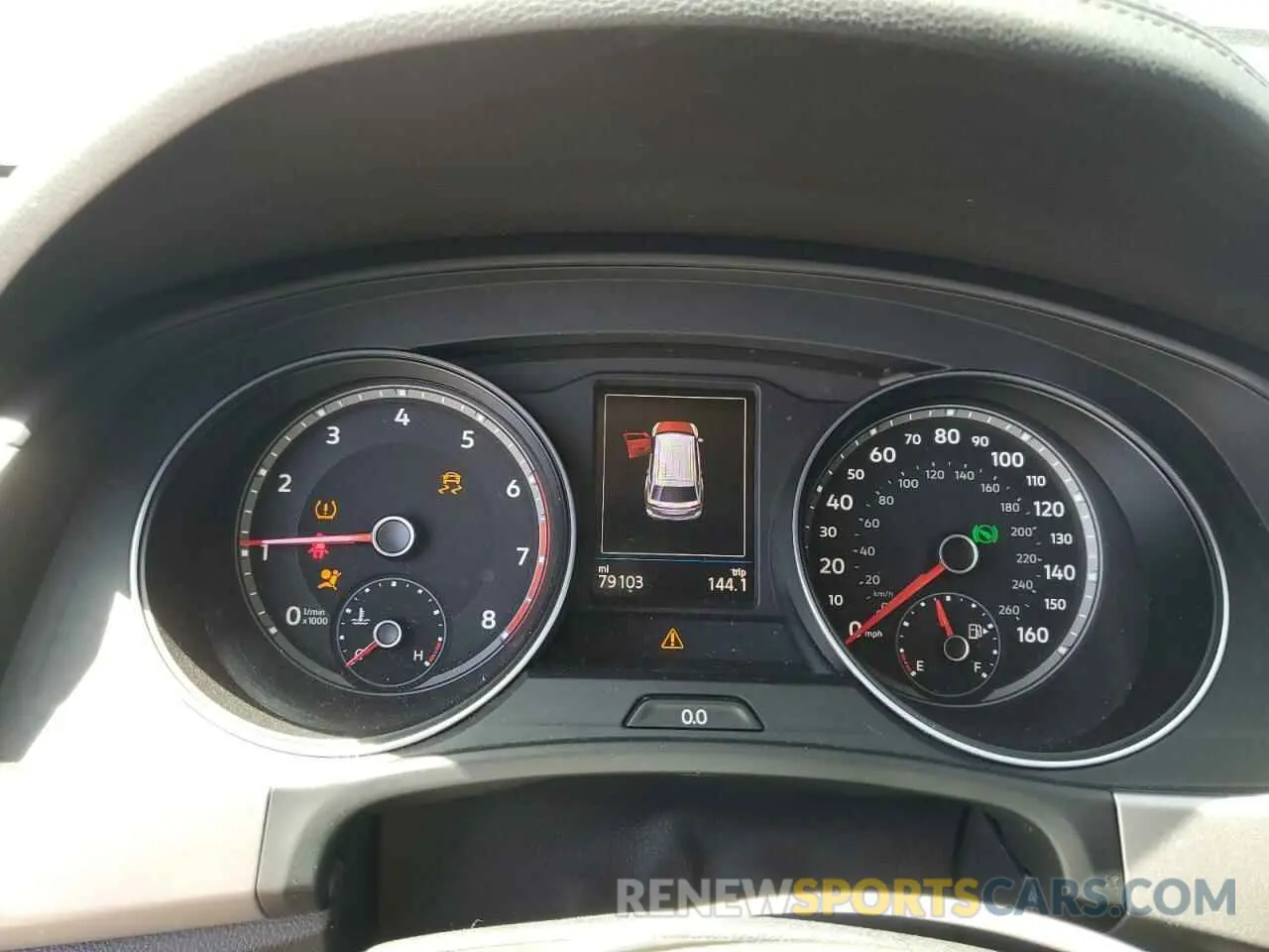 9 Photograph of a damaged car 1V2DP2CA1KC590593 VOLKSWAGEN ATLAS 2019