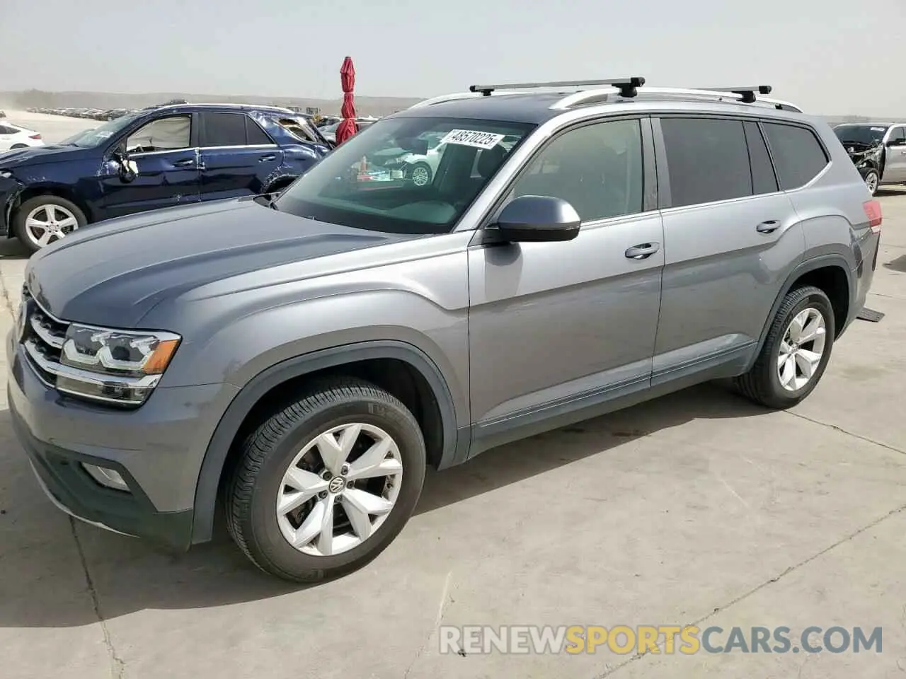 1 Photograph of a damaged car 1V2DP2CAXKC574294 VOLKSWAGEN ATLAS 2019