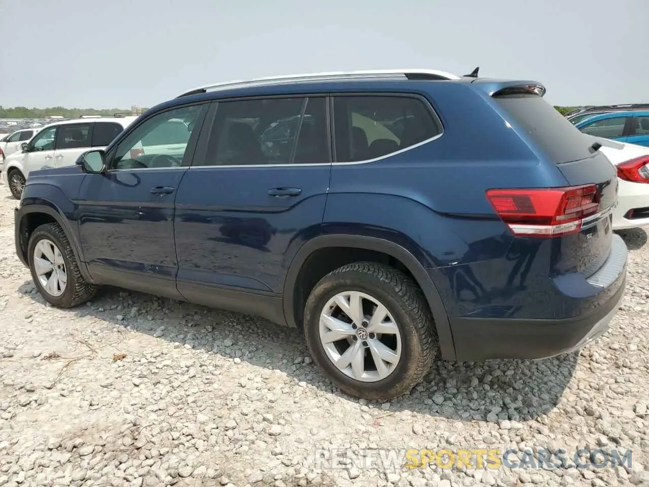 2 Photograph of a damaged car 1V2DR2CA0KC551357 VOLKSWAGEN ATLAS 2019