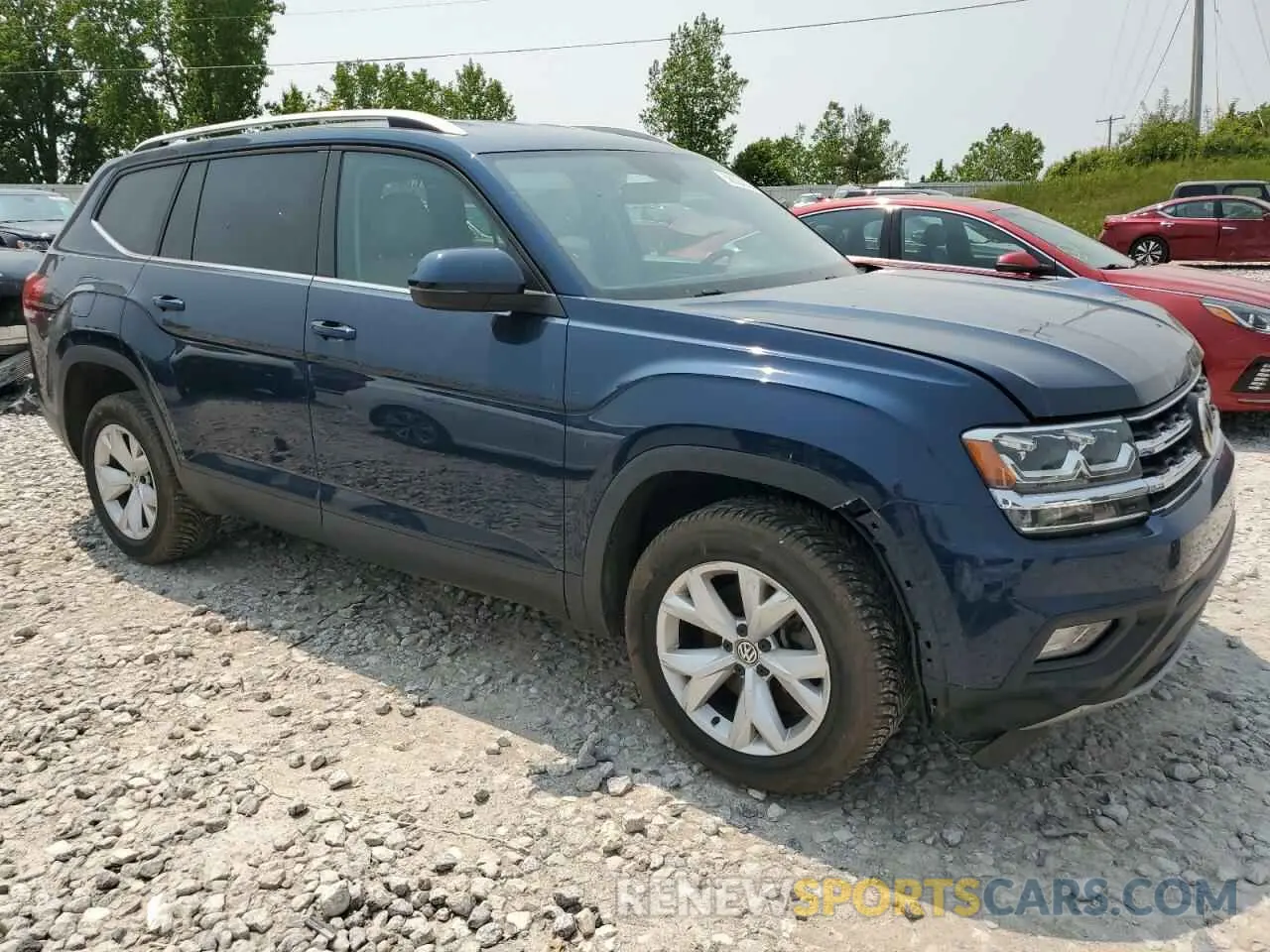 4 Photograph of a damaged car 1V2DR2CA0KC551357 VOLKSWAGEN ATLAS 2019