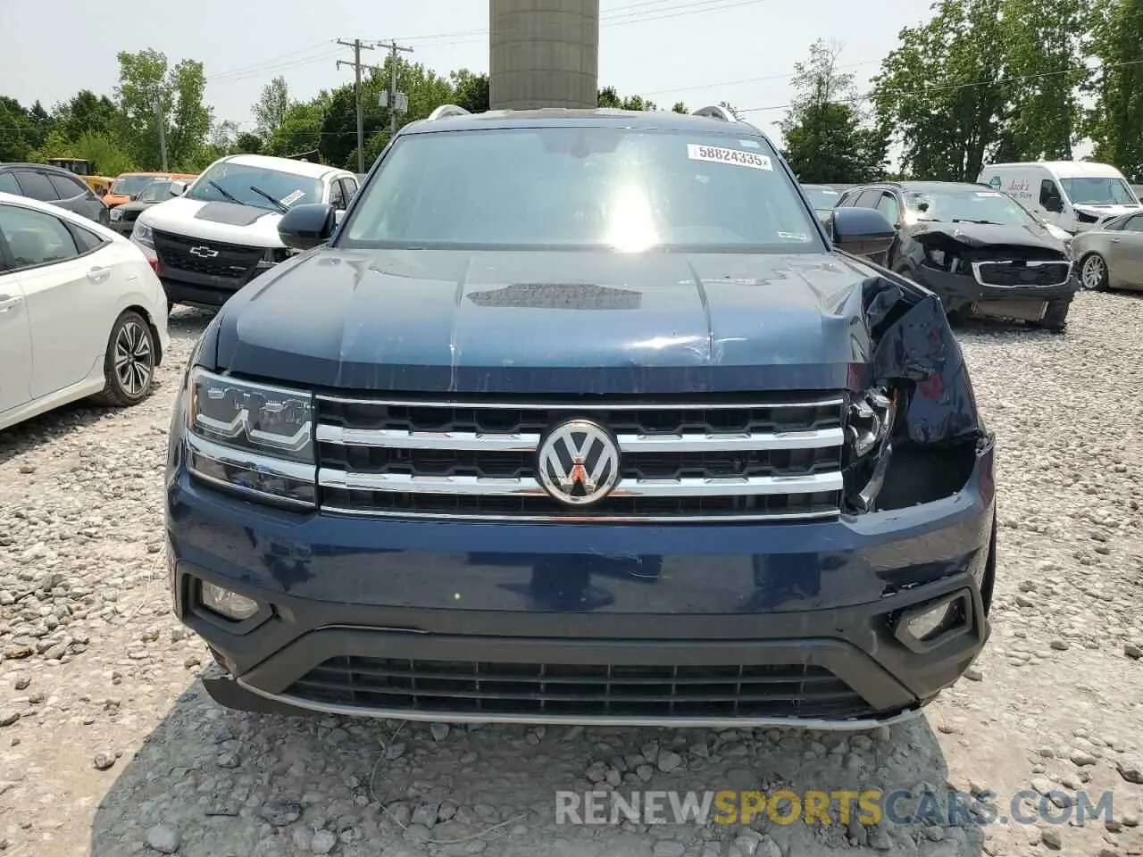 5 Photograph of a damaged car 1V2DR2CA0KC551357 VOLKSWAGEN ATLAS 2019