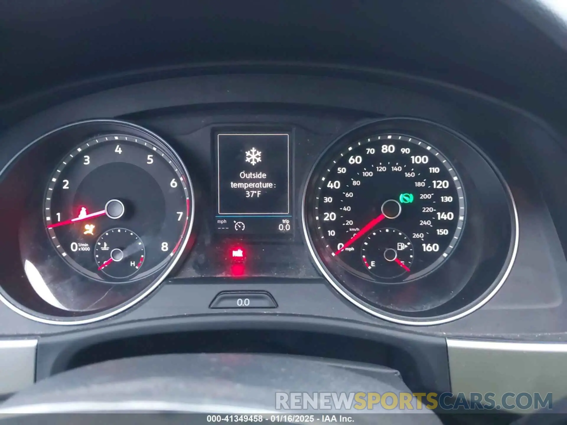 7 Photograph of a damaged car 1V2DR2CA1KC534969 VOLKSWAGEN ATLAS 2019