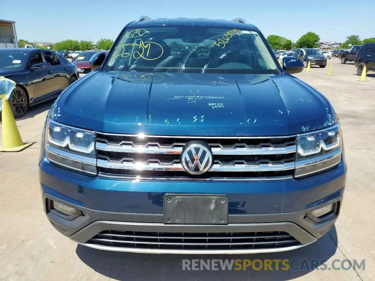 5 Photograph of a damaged car 1V2DR2CA1KC611405 VOLKSWAGEN ATLAS 2019