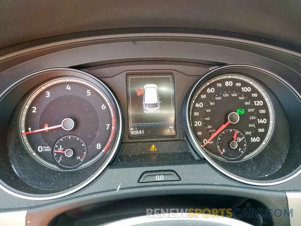 9 Photograph of a damaged car 1V2DR2CA1KC611405 VOLKSWAGEN ATLAS 2019