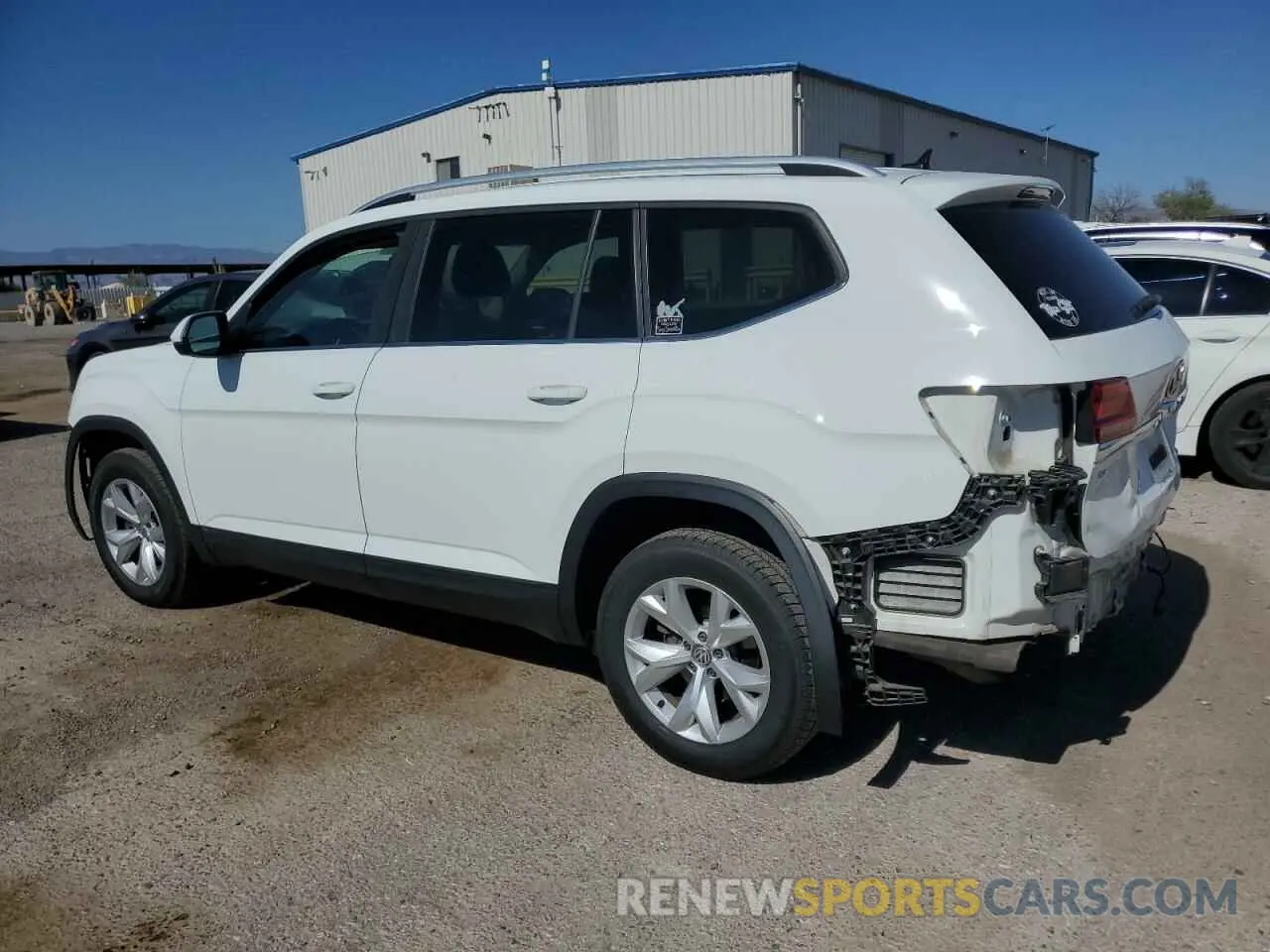2 Photograph of a damaged car 1V2DR2CA2KC533880 VOLKSWAGEN ATLAS 2019
