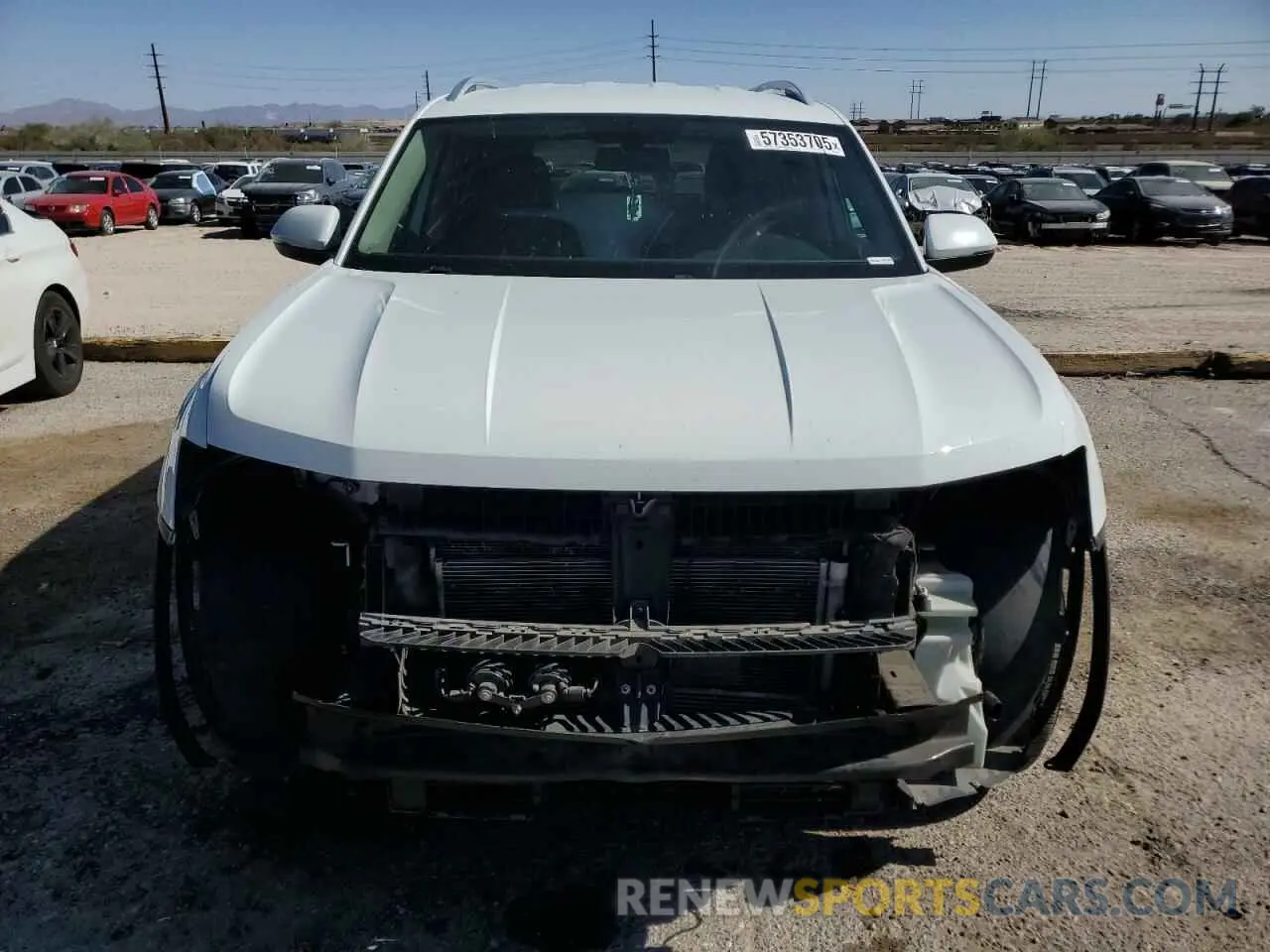 5 Photograph of a damaged car 1V2DR2CA2KC533880 VOLKSWAGEN ATLAS 2019