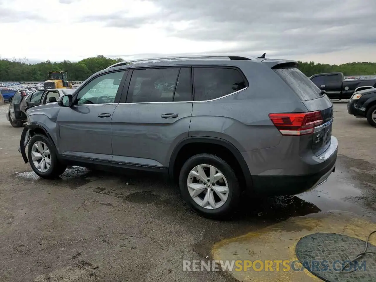 2 Photograph of a damaged car 1V2DR2CA2KC537413 VOLKSWAGEN ATLAS 2019
