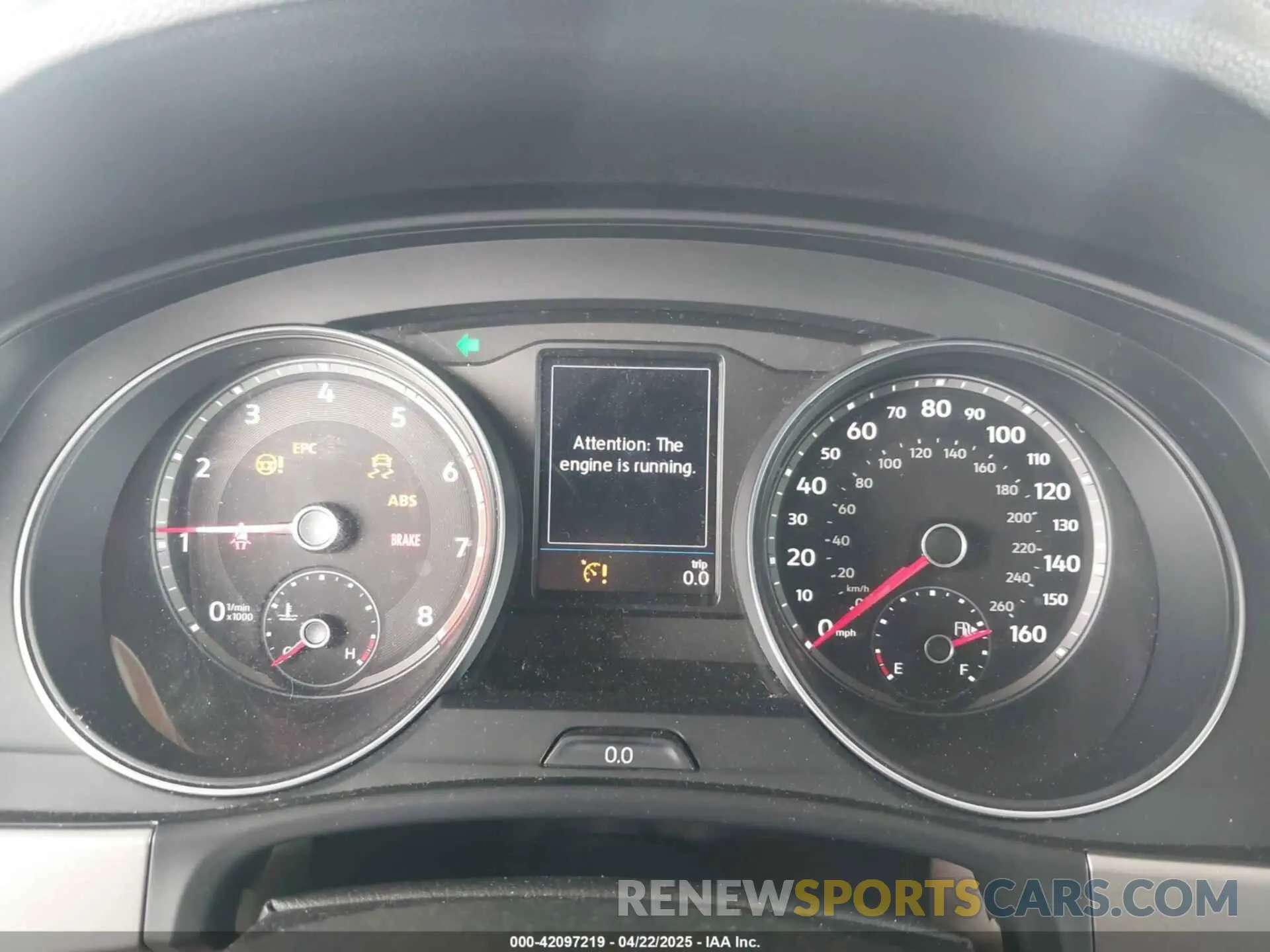 7 Photograph of a damaged car 1V2DR2CA7KC516363 VOLKSWAGEN ATLAS 2019
