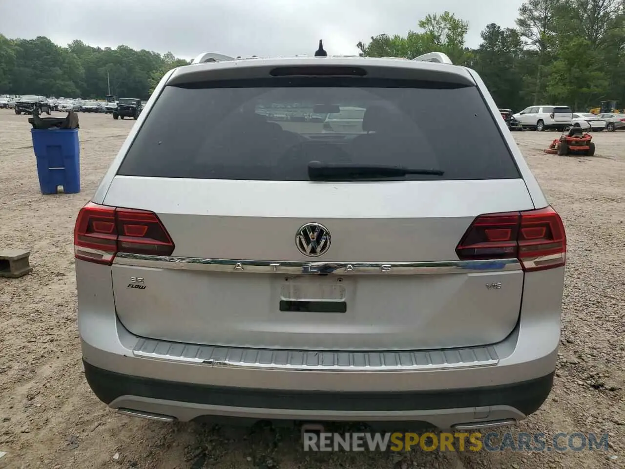 6 Photograph of a damaged car 1V2DR2CA8KC530787 VOLKSWAGEN ATLAS 2019