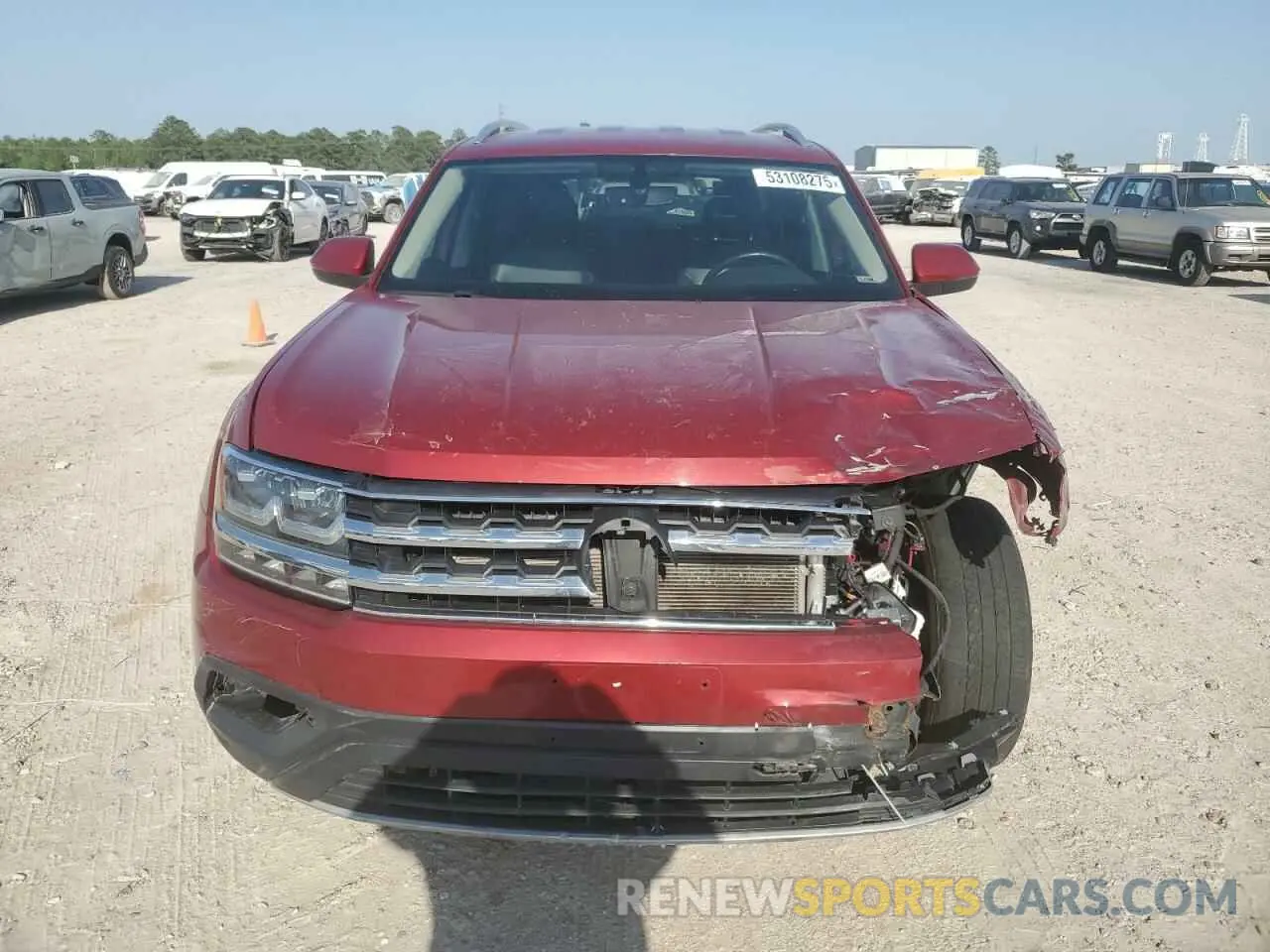 5 Photograph of a damaged car 1V2DR2CA8KC604113 VOLKSWAGEN ATLAS 2019