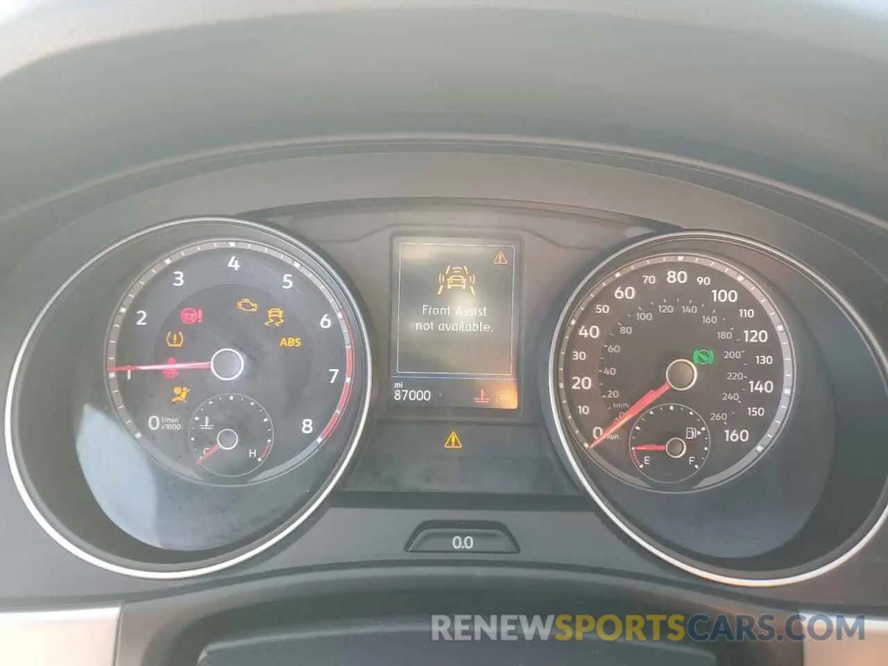 9 Photograph of a damaged car 1V2DR2CA8KC604113 VOLKSWAGEN ATLAS 2019