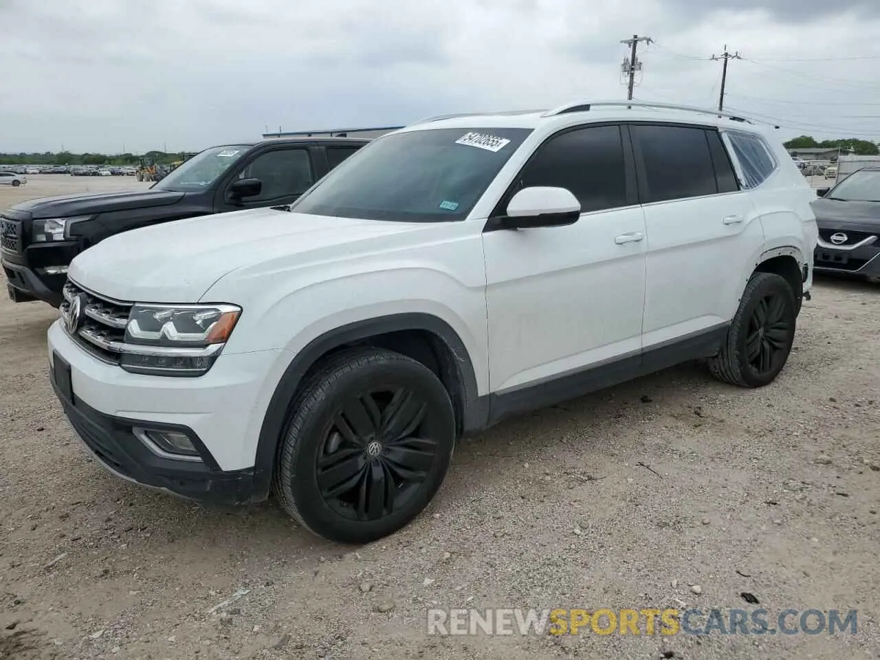 1 Photograph of a damaged car 1V2ER2CA0KC593693 VOLKSWAGEN ATLAS 2019