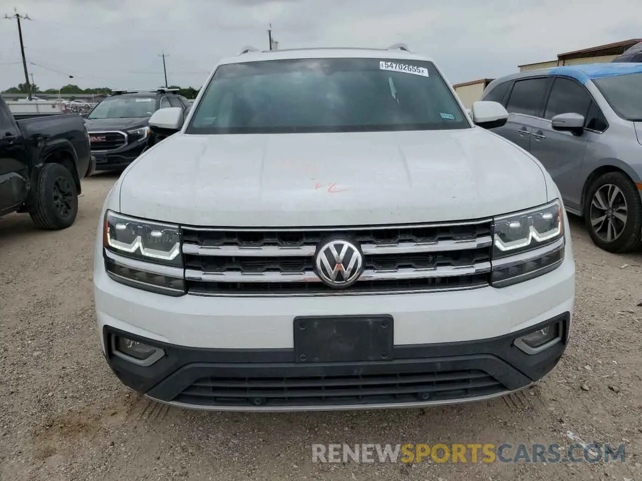 5 Photograph of a damaged car 1V2ER2CA0KC593693 VOLKSWAGEN ATLAS 2019