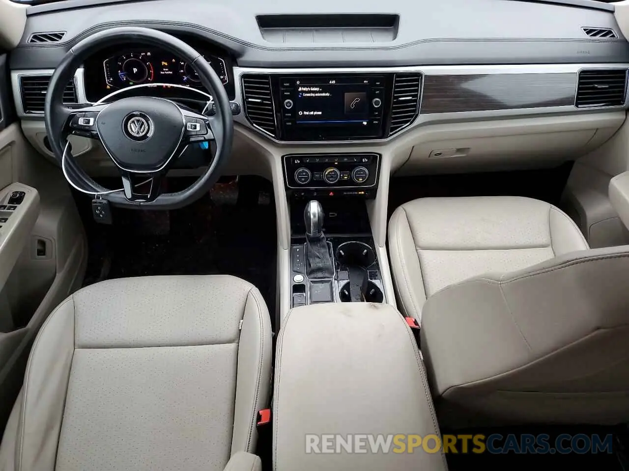 8 Photograph of a damaged car 1V2ER2CA7KC607587 VOLKSWAGEN ATLAS 2019