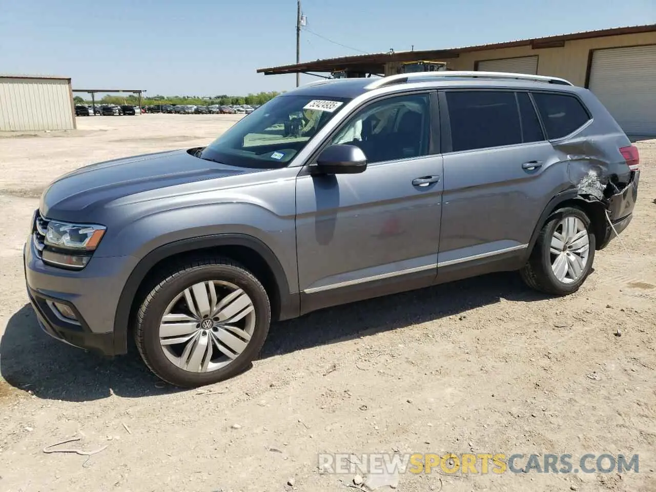 1 Photograph of a damaged car 1V2ER2CA8KC556357 VOLKSWAGEN ATLAS 2019