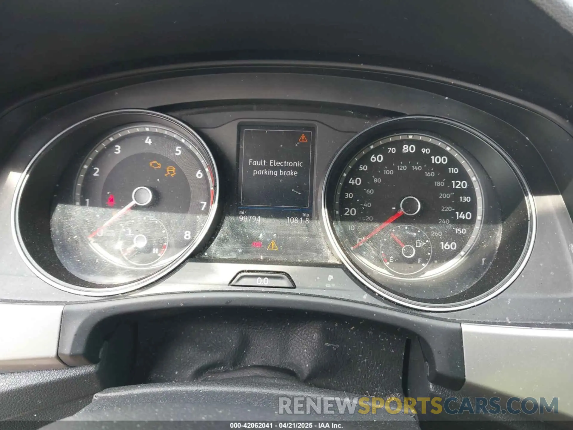 7 Photograph of a damaged car 1V2GR2CA0KC599079 VOLKSWAGEN ATLAS 2019