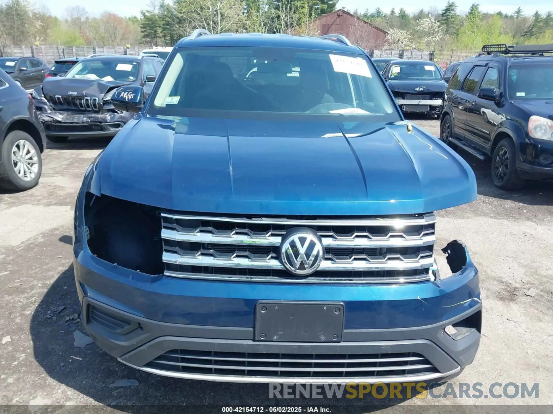 13 Photograph of a damaged car 1V2GR2CA6KC552560 VOLKSWAGEN ATLAS 2019