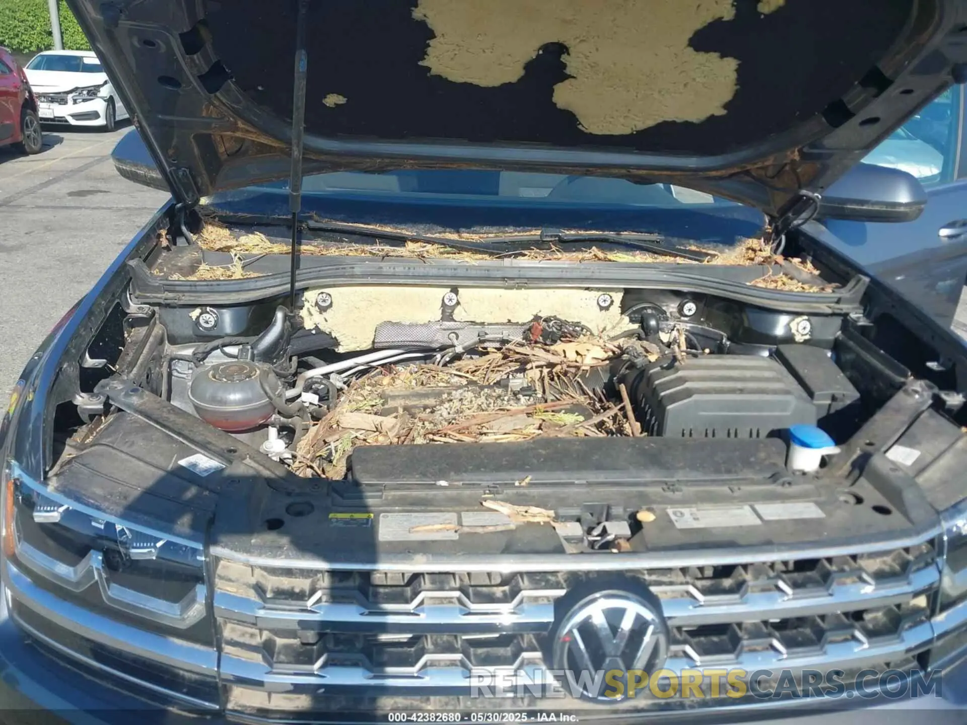 10 Photograph of a damaged car 1V2GR2CA8KC549501 VOLKSWAGEN ATLAS 2019