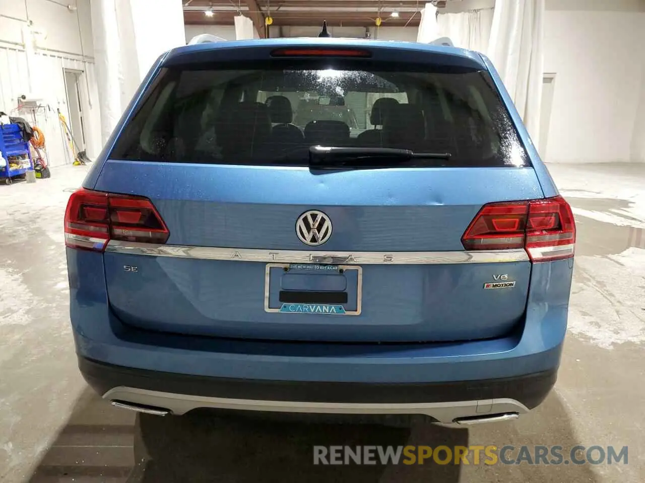 6 Photograph of a damaged car 1V2LR2CAXKC575578 VOLKSWAGEN ATLAS 2019