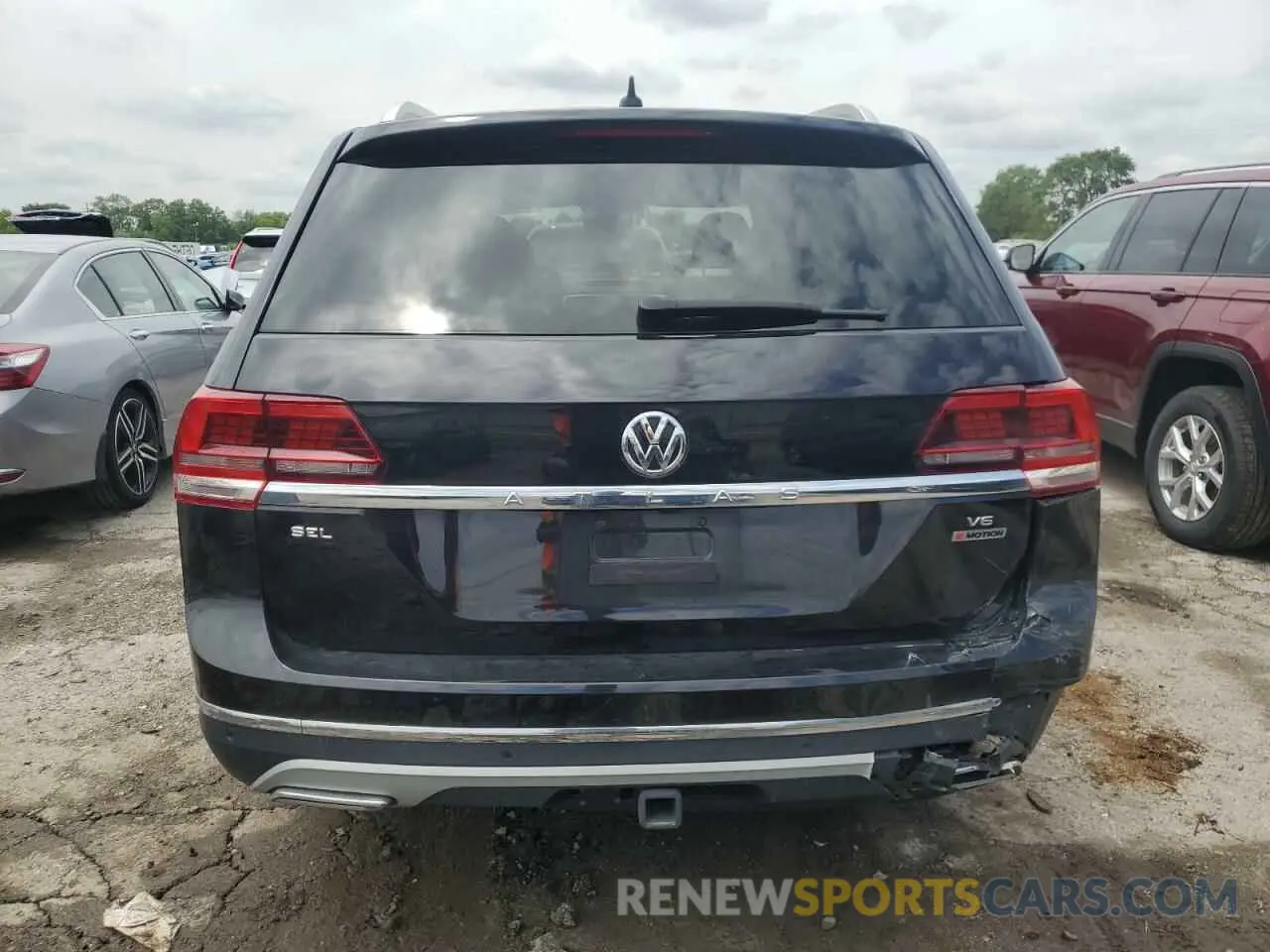 6 Photograph of a damaged car 1V2MR2CA0KC526622 VOLKSWAGEN ATLAS 2019