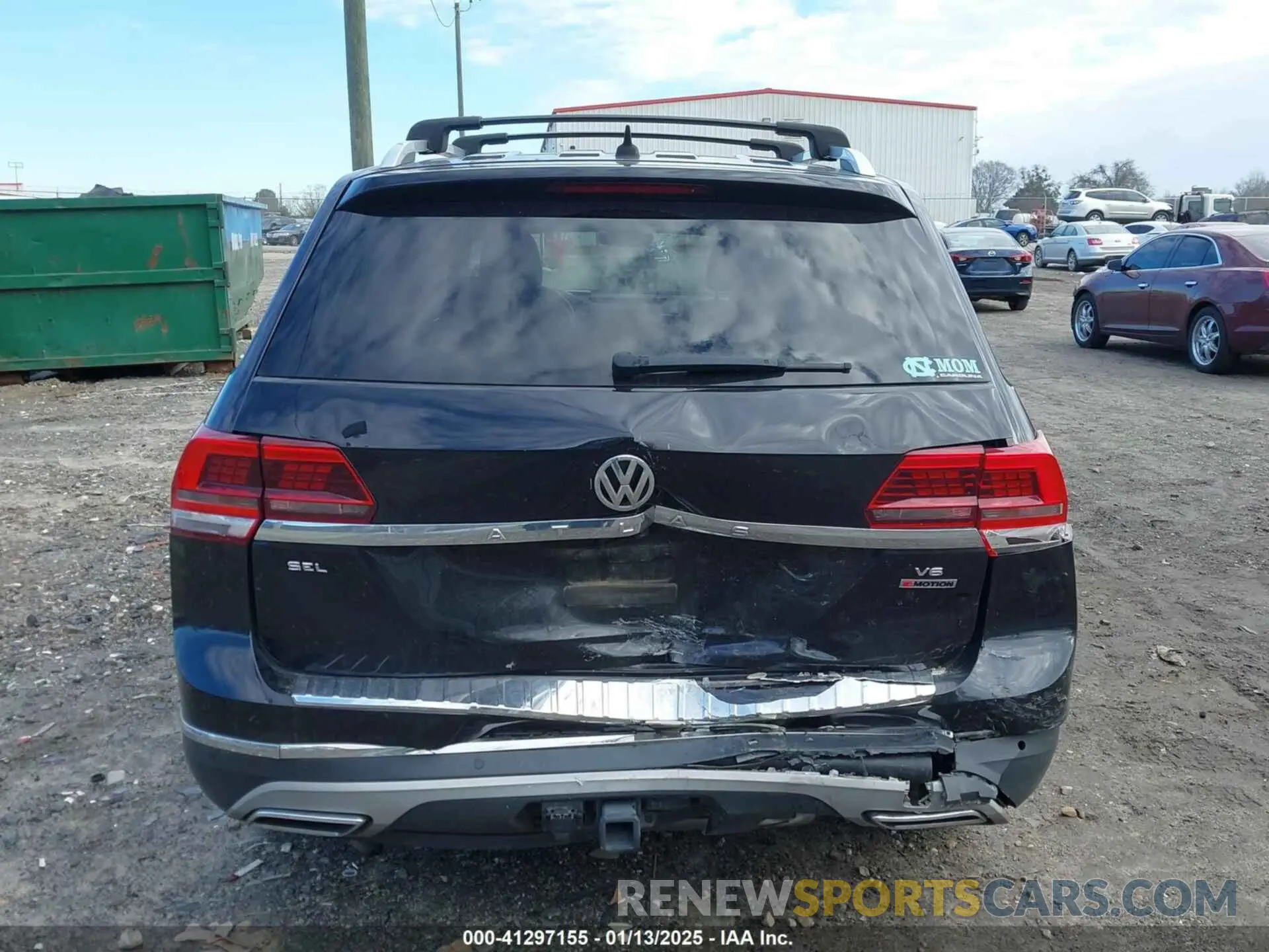 16 Photograph of a damaged car 1V2MR2CA1KC624073 VOLKSWAGEN ATLAS 2019