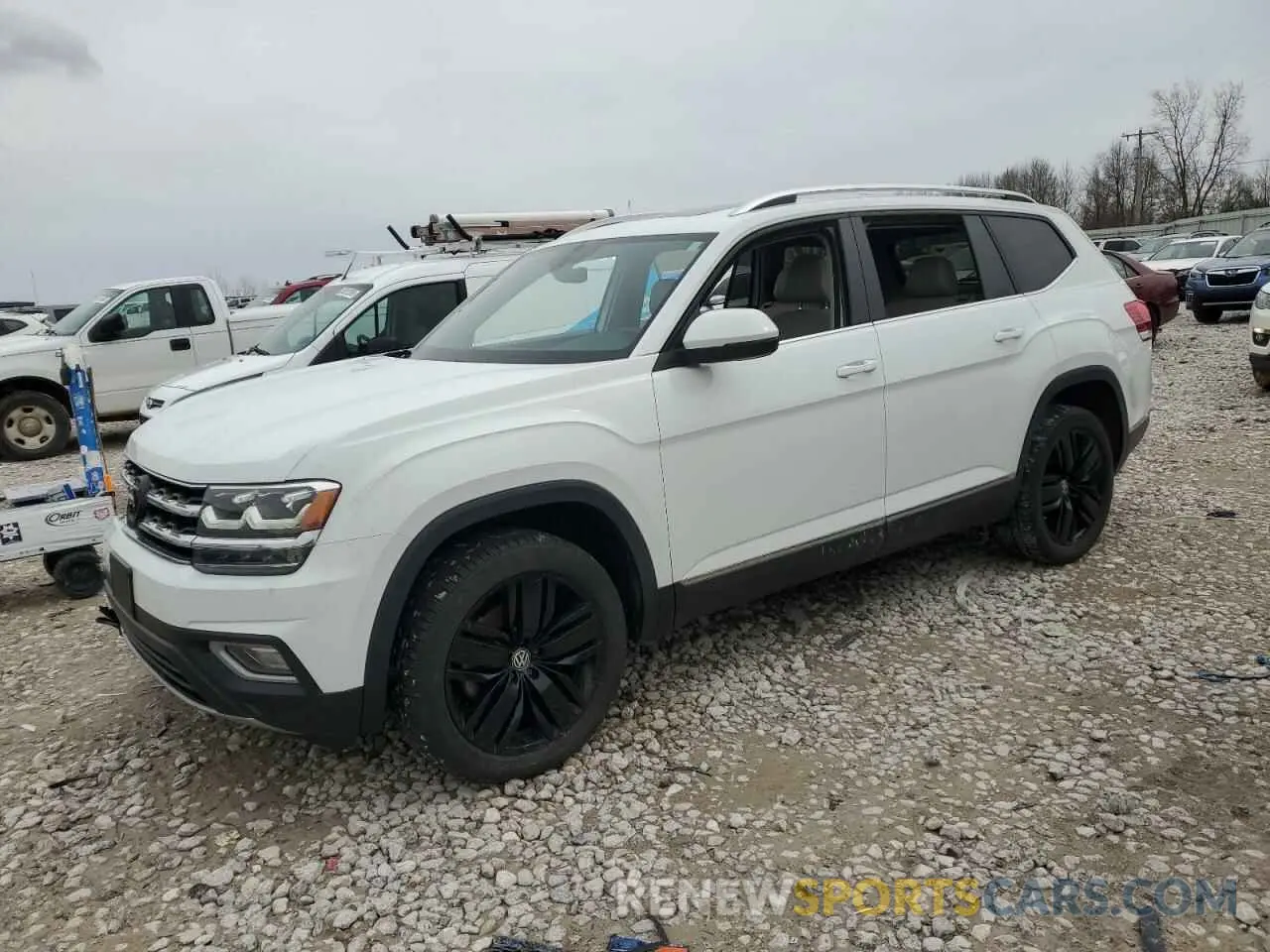 1 Photograph of a damaged car 1V2MR2CA2KC540537 VOLKSWAGEN ATLAS 2019