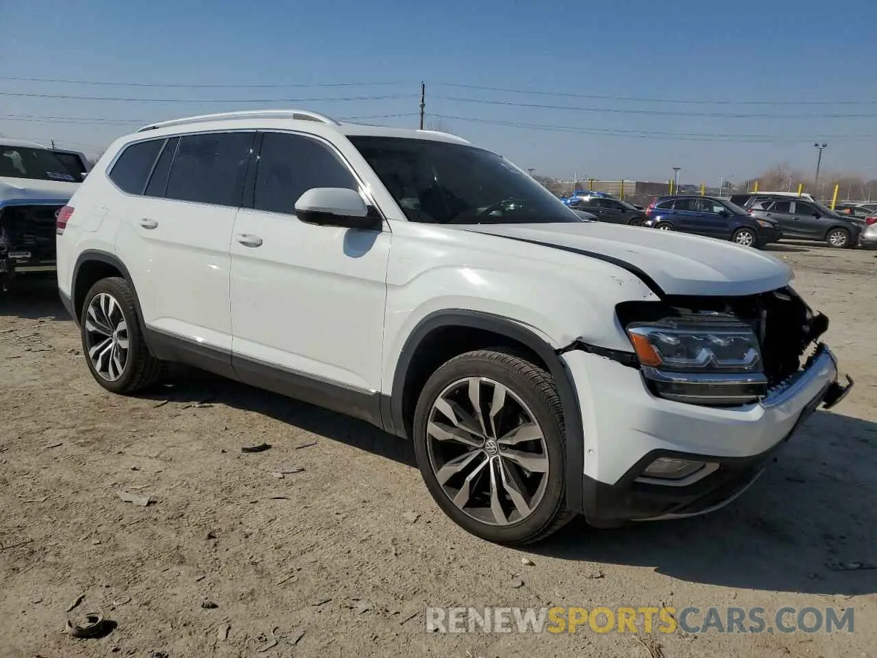 4 Photograph of a damaged car 1V2NR2CA0KC599798 VOLKSWAGEN ATLAS 2019