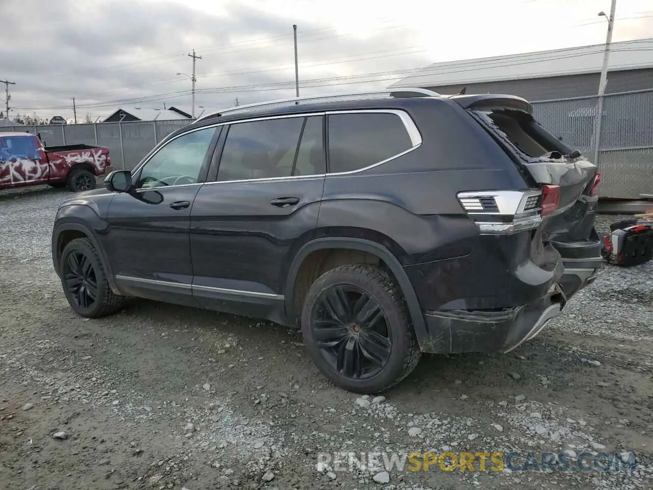 2 Photograph of a damaged car 1V2NR2CA1KC575462 VOLKSWAGEN ATLAS 2019