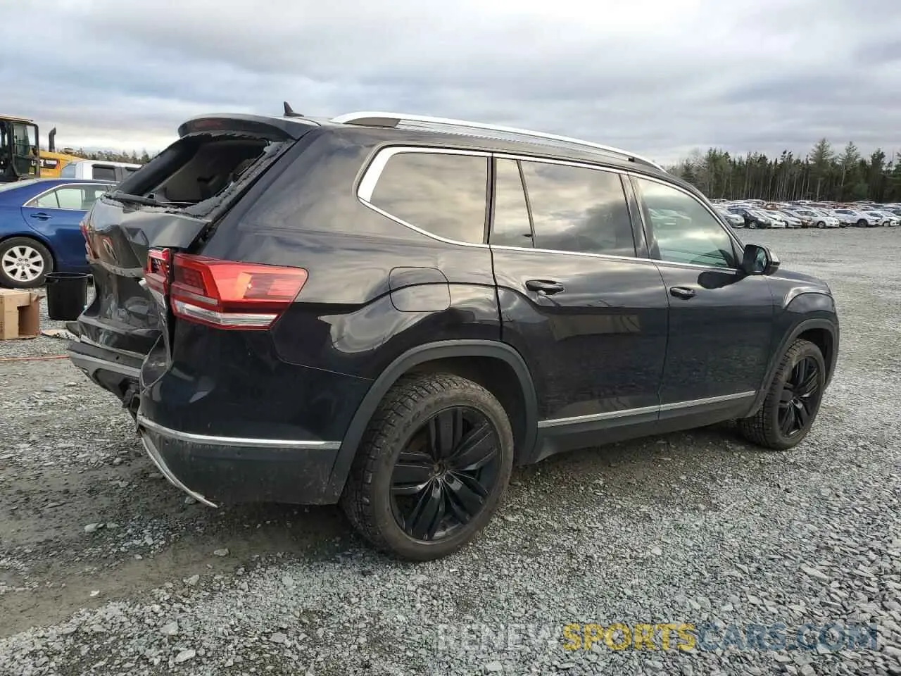 3 Photograph of a damaged car 1V2NR2CA1KC575462 VOLKSWAGEN ATLAS 2019