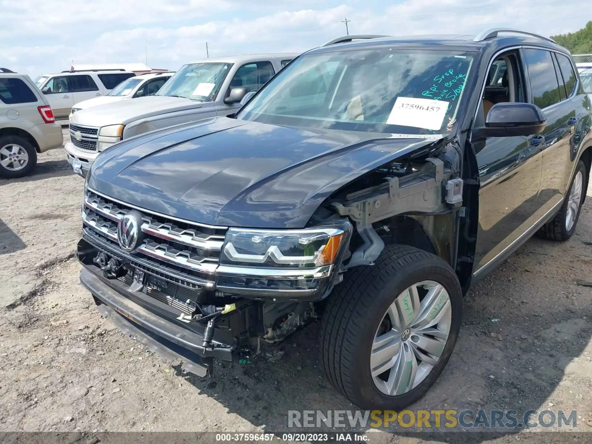 6 Photograph of a damaged car 1V2NR2CA3KC504487 VOLKSWAGEN ATLAS 2019