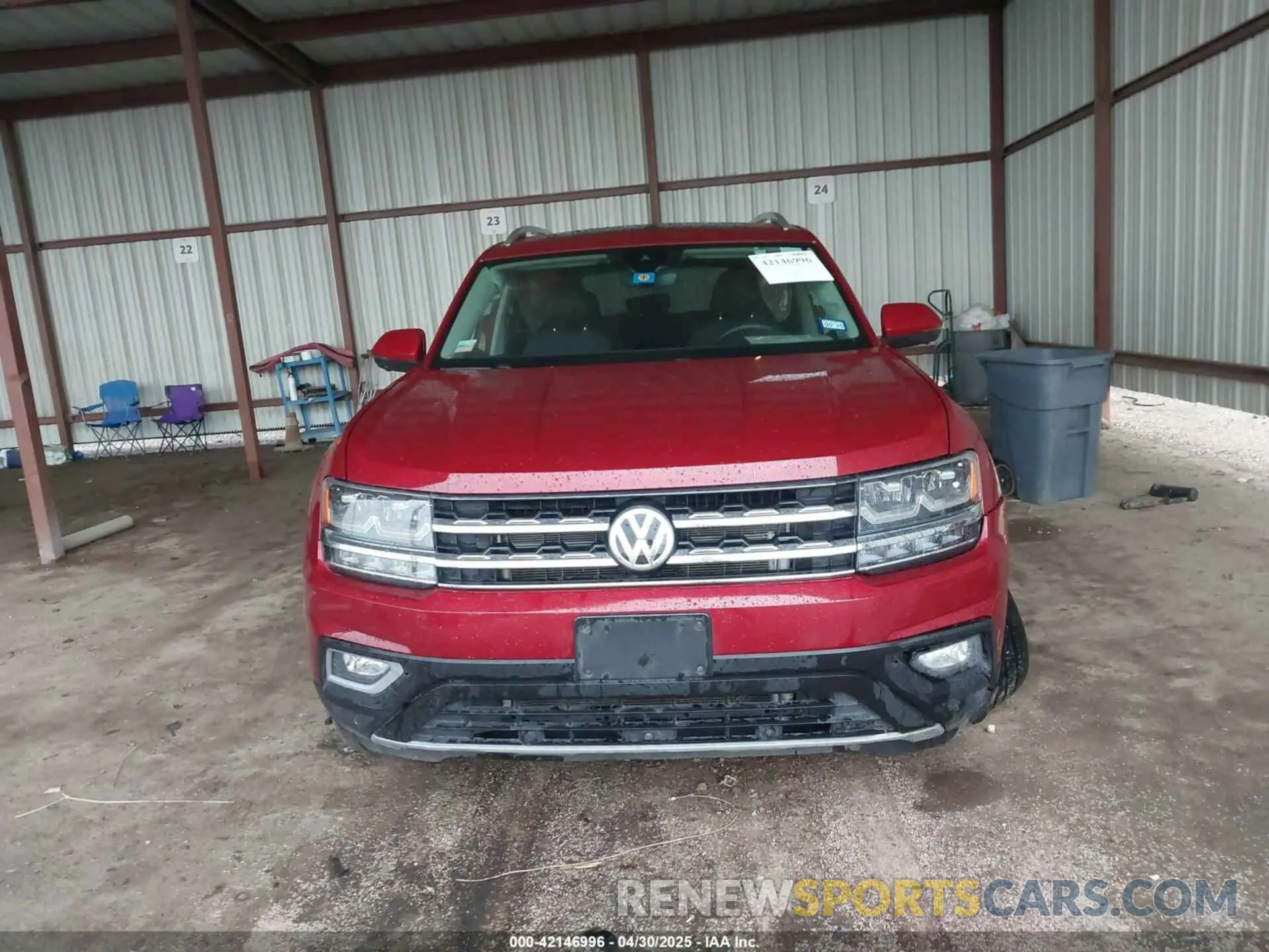 12 Photograph of a damaged car 1V2NR2CA3KC517028 VOLKSWAGEN ATLAS 2019