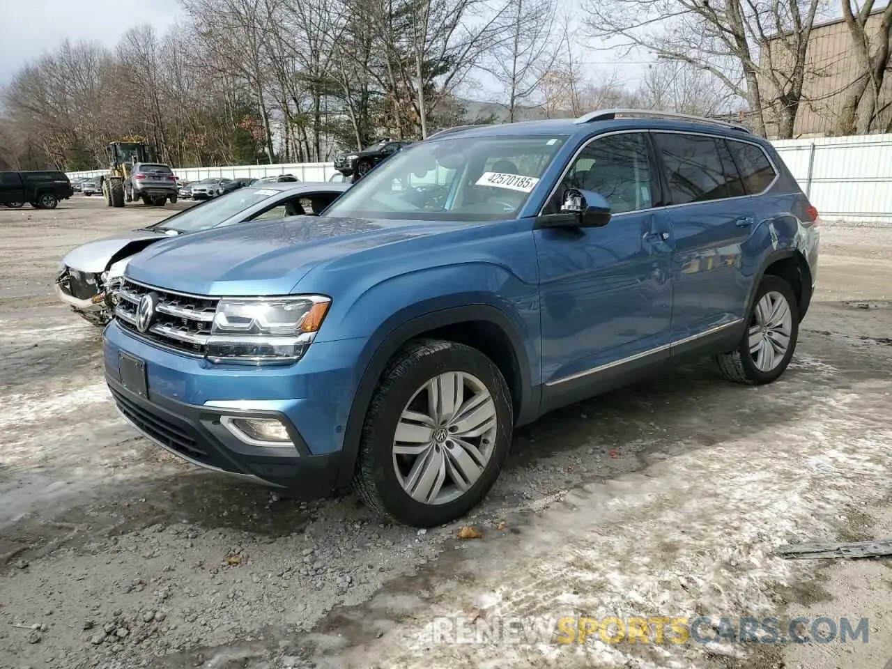 1 Photograph of a damaged car 1V2NR2CA3KC546433 VOLKSWAGEN ATLAS 2019