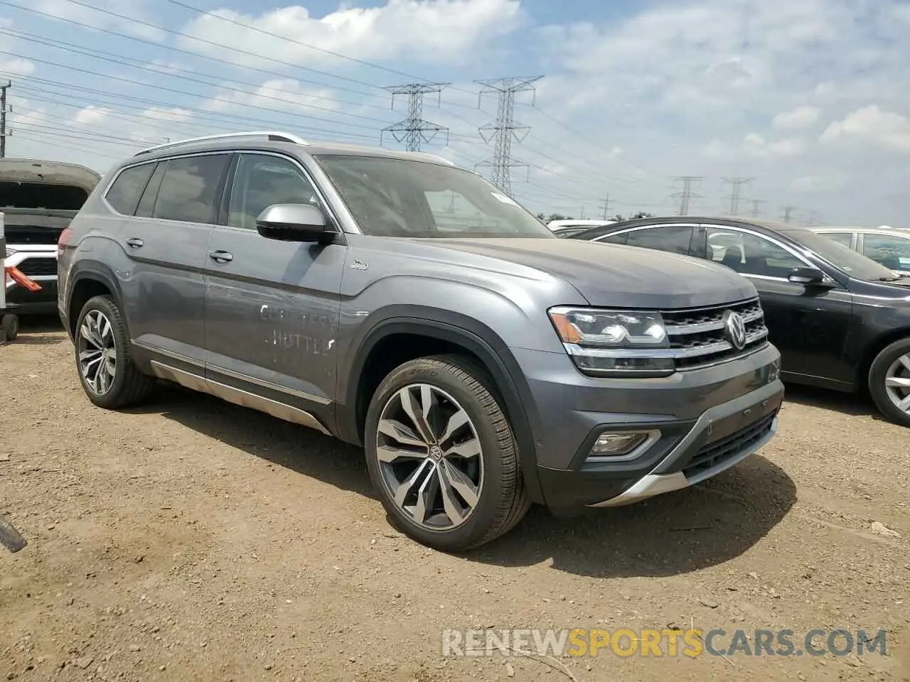 4 Photograph of a damaged car 1V2NR2CA3KC575995 VOLKSWAGEN ATLAS 2019