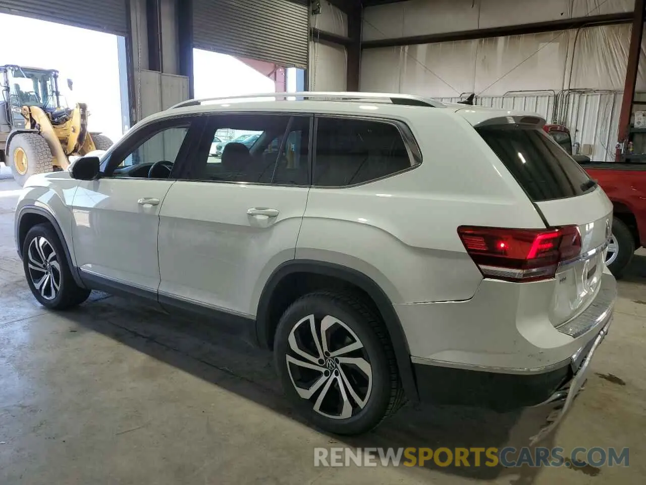 2 Photograph of a damaged car 1V2NR2CA3KC611569 VOLKSWAGEN ATLAS 2019