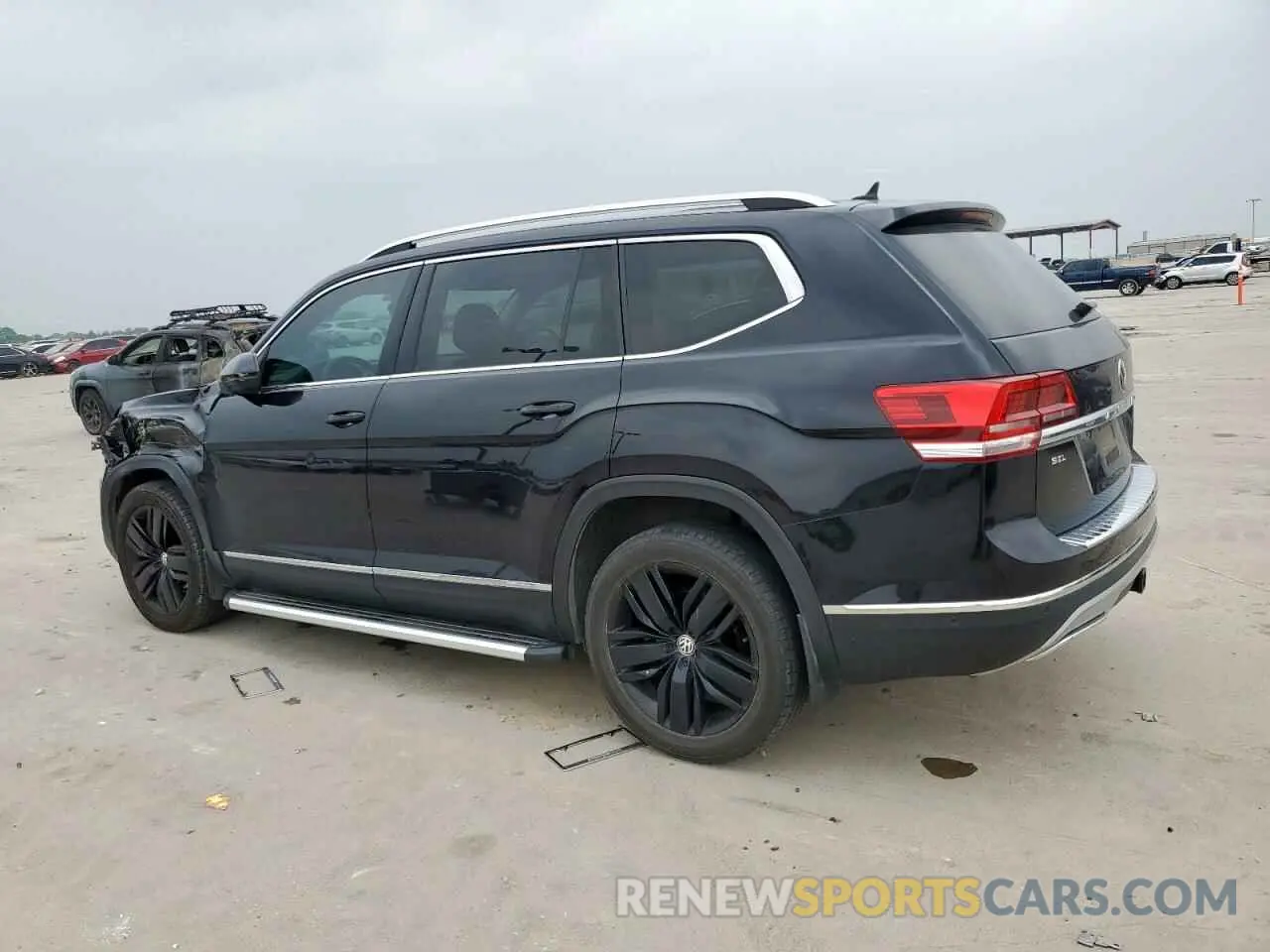 2 Photograph of a damaged car 1V2NR2CA4KC555111 VOLKSWAGEN ATLAS 2019
