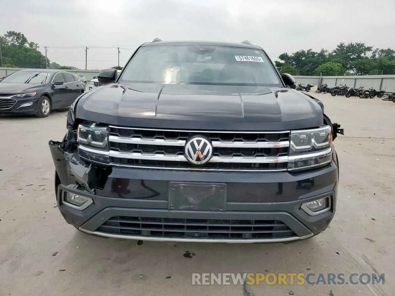 5 Photograph of a damaged car 1V2NR2CA4KC555111 VOLKSWAGEN ATLAS 2019