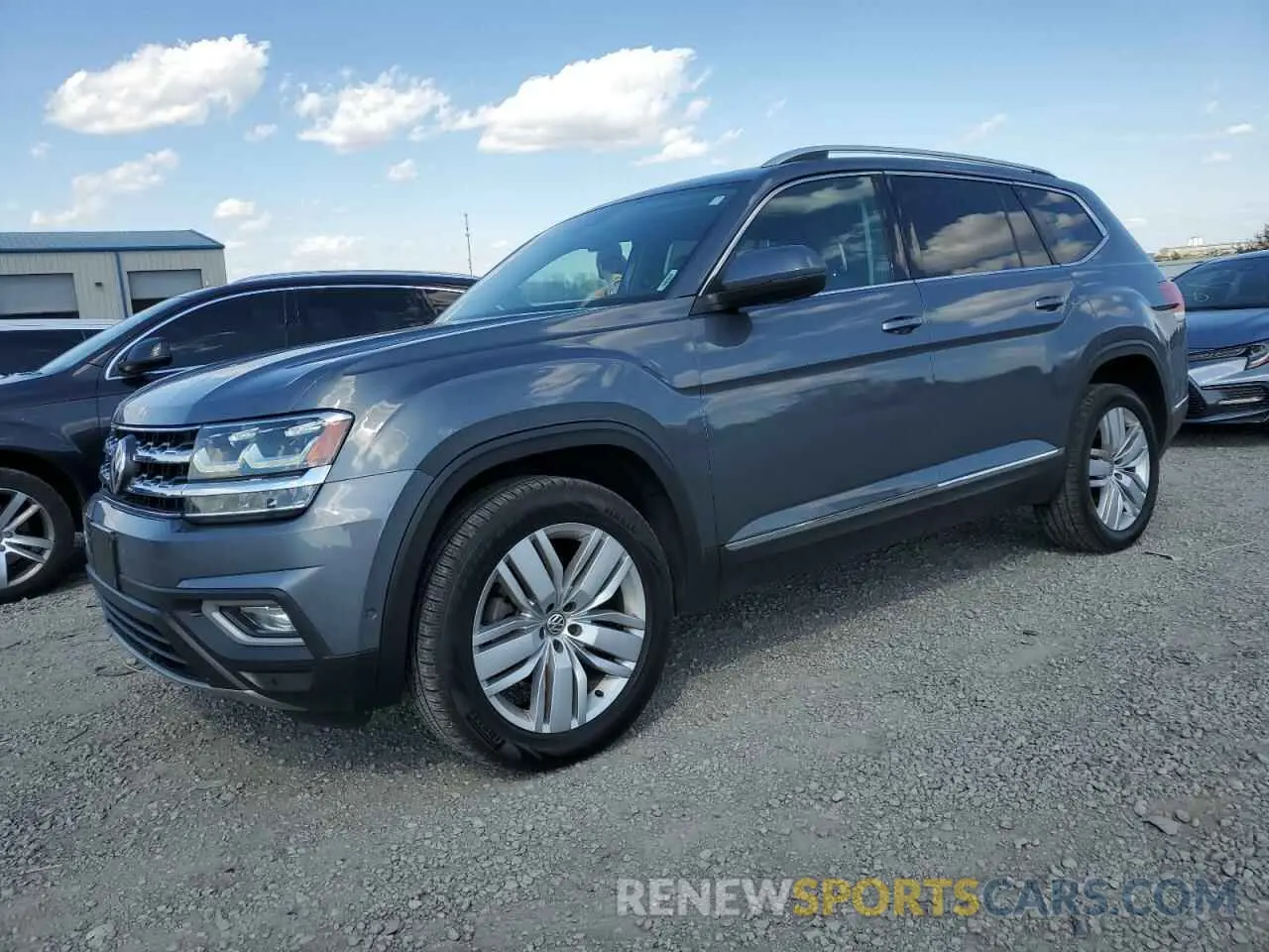 1 Photograph of a damaged car 1V2NR2CA5KC524661 VOLKSWAGEN ATLAS 2019