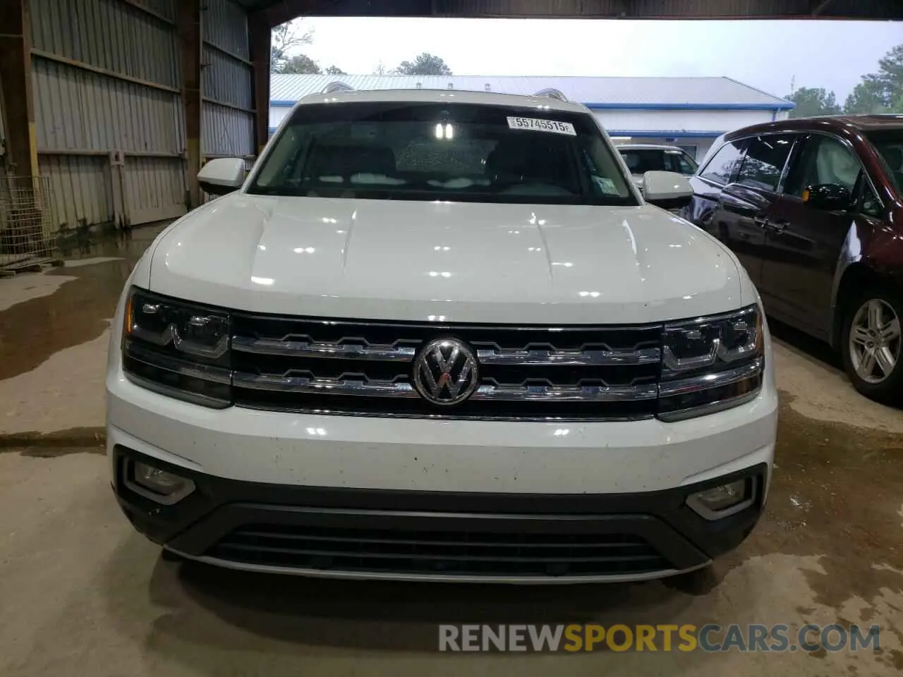 5 Photograph of a damaged car 1V2NR2CA5KC530086 VOLKSWAGEN ATLAS 2019