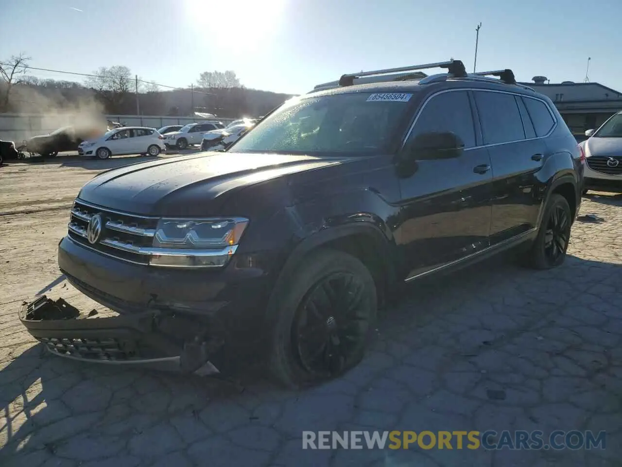 1 Photograph of a damaged car 1V2NR2CA6KC506976 VOLKSWAGEN ATLAS 2019