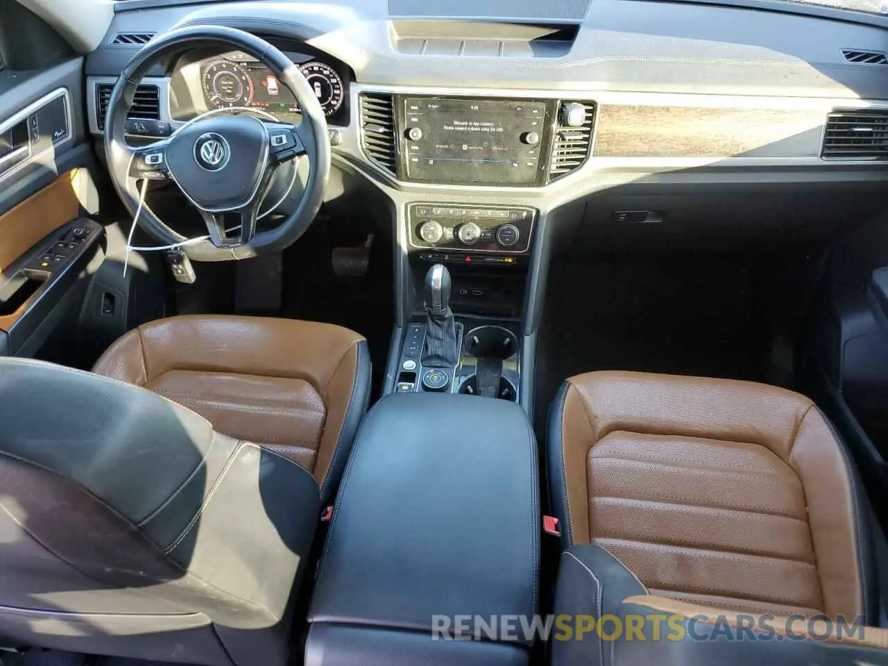 8 Photograph of a damaged car 1V2NR2CA6KC506976 VOLKSWAGEN ATLAS 2019