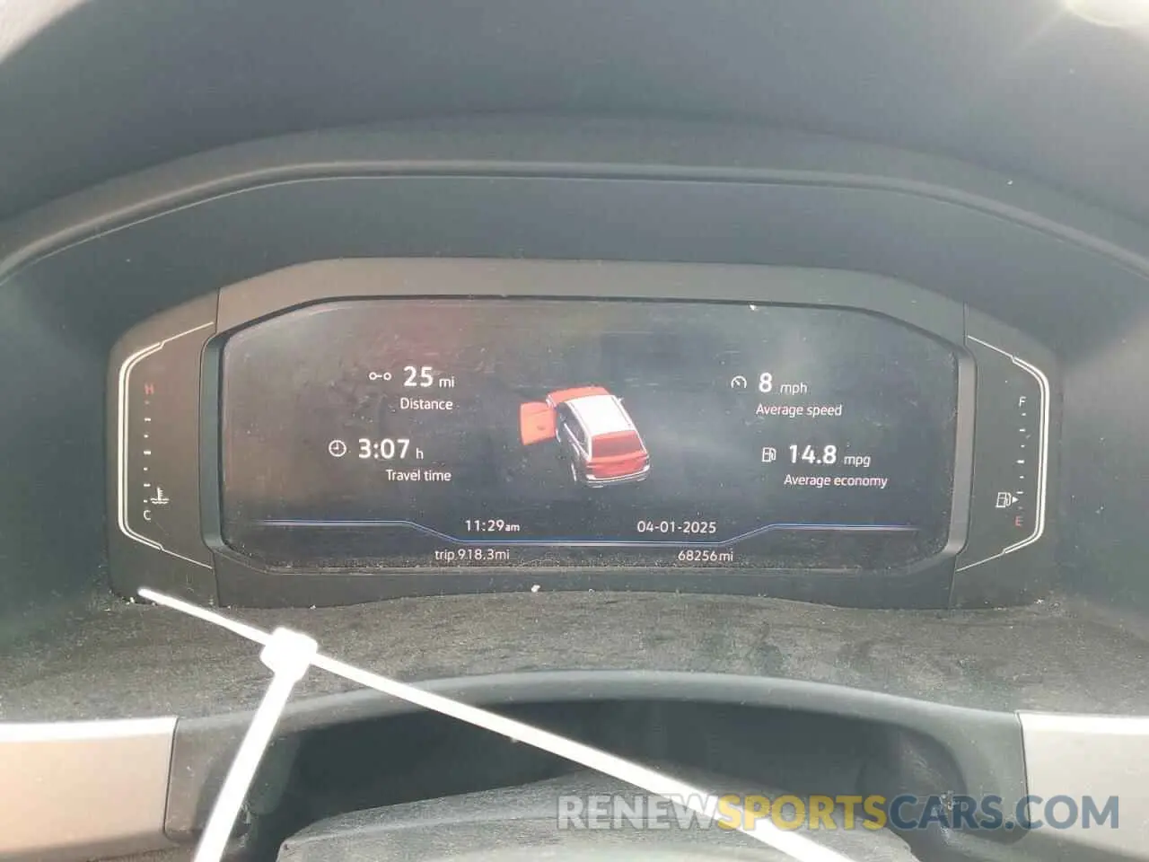 9 Photograph of a damaged car 1V2NR2CA6KC606060 VOLKSWAGEN ATLAS 2019