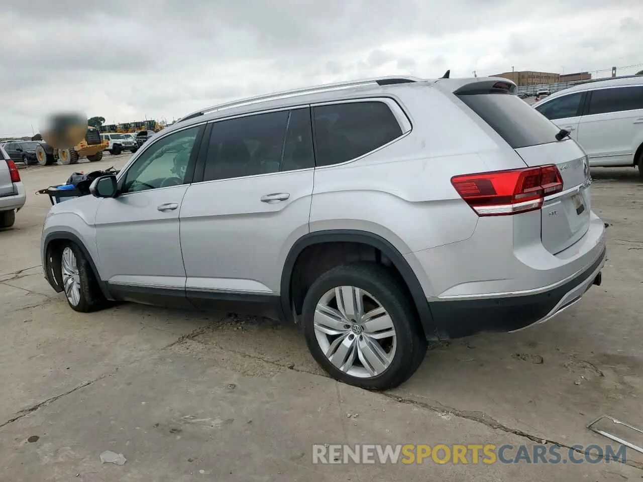 2 Photograph of a damaged car 1V2NR2CA9KC506504 VOLKSWAGEN ATLAS 2019