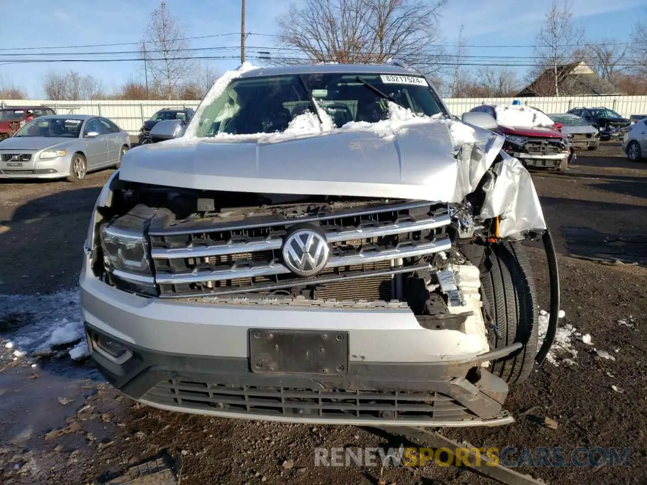 5 Photograph of a damaged car 1V2NR2CAXKC582684 VOLKSWAGEN ATLAS 2019