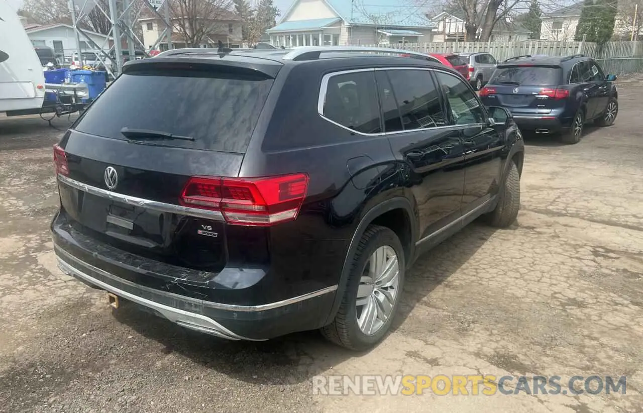 4 Photograph of a damaged car 1V2NR2CAXKC605526 VOLKSWAGEN ATLAS 2019